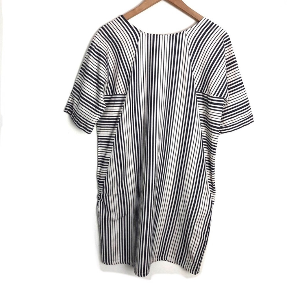 AND Mixed Stripe Cotton Shift Dress - Picture 9 of 12